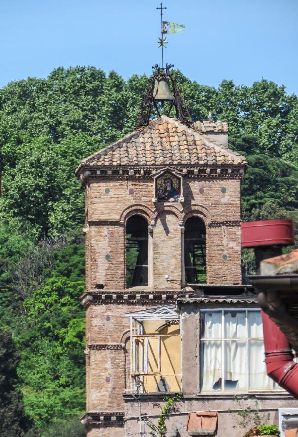 Mattia'S Penthouse - View Over Trastevere Roofs Rome Exterior photo